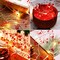 100-Light Christmas Garland with Beaded Berries – 8.3 ft Festive Indoor Holiday Decoration for Mantel, Fireplace, and Party (Red)